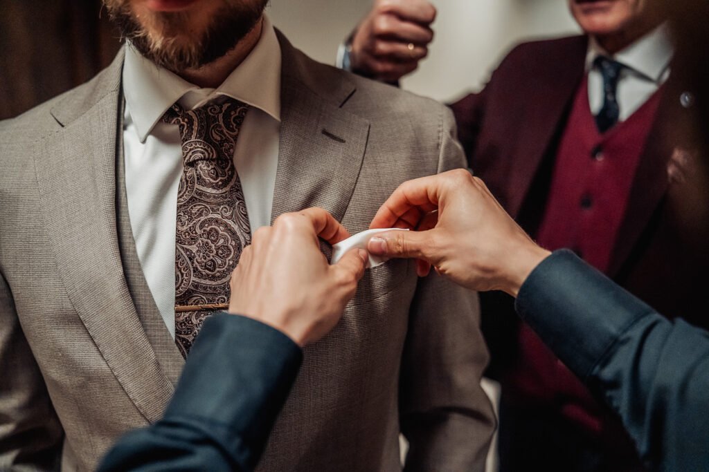 Ślubne detale przed ceremonią